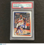2005-06 Topps Total #165 Gerald Wallace Signed Card PSA Slabbed Bobcats