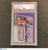 2006-07 Topps Own the Game #13 Brevin Knight Signed Card AUTO PSA Slabbed Bobcat