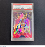 2021-22 Panini Recon #35 Jonas Valanciunas Signed Card AUTO PSA Slabbed Pelicans
