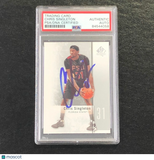 2011-12 SP Authentic #38 Chris SingletonSigned Card Auto PSA Slabbed Seminoles