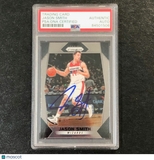2017-18 Panini Prizm #139 Jason Smith Signed Card AUTO PSA Slabbed Wizards
