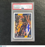 2016-17 NBA Hoops #218 Joe Young Signed Card AUTO PSA Slabbed Pacers