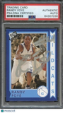 2006 Press Pass Old School #21 Randy Foye Signed Card AUTO PSA Slabbed