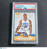 2009-10 Panini #141 Brandon Bass Signed Card AUTO PSA Slabbed Magic
