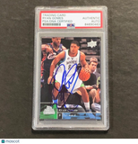 2009-10 Upper Deck Basketball #111 Ryan Gomes Signed Card AUTO PSA Slabbed Timbe