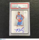 2011-12 SP Authentic #42 Malcolm Lee Signed AUTO PSA/DNA UCLA