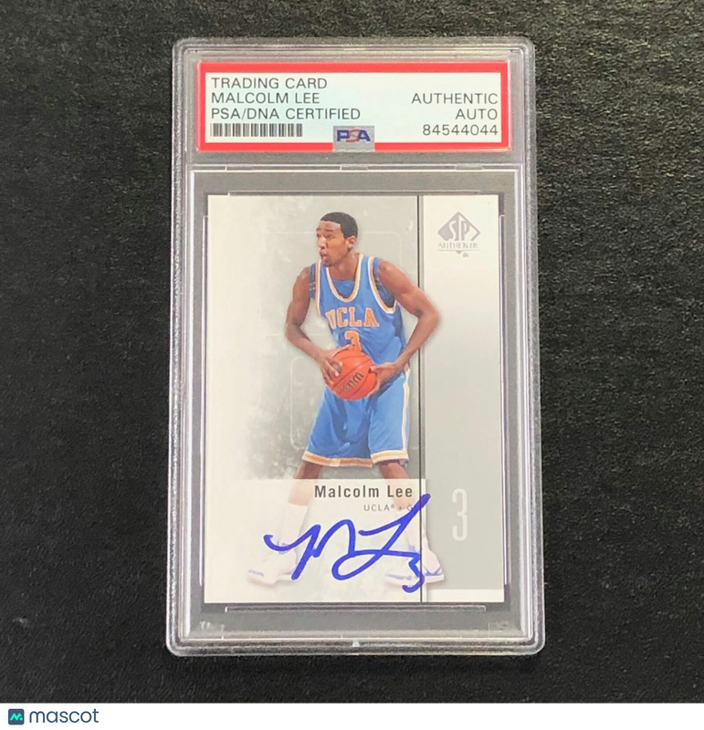 2011-12 SP Authentic #42 Malcolm Lee Signed AUTO PSA/DNA UCLA