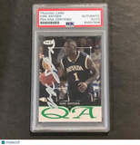 2003-04 HIT #Q16 Kirk Snyder Signed Card AUTO PSA Slabbed Nevada