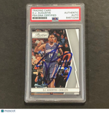 2010-11 Panini Prestige #10 D.J. Augustin Signed Card AUTO PSA Slabbed Bobcats