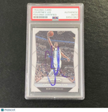 2015-16 Panini Prizm #44 Courtney Lee Signed Card AUTO PSA Slabbed Grizzlies