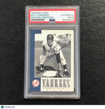 2000 Upper Deck Yankees Legends #39 Billy Gardner Signed Card PSA Slabbed Auto Y