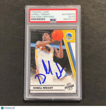 2010-11 Panini Season Update #164 Dorell Wright Signed Card AUTO PSA Warriors