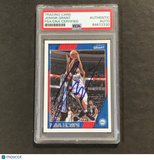 2016-17 Panini NBA Hoops #162 Jerami Grant Signed Card AUTO PSA Slabbed Nuggets