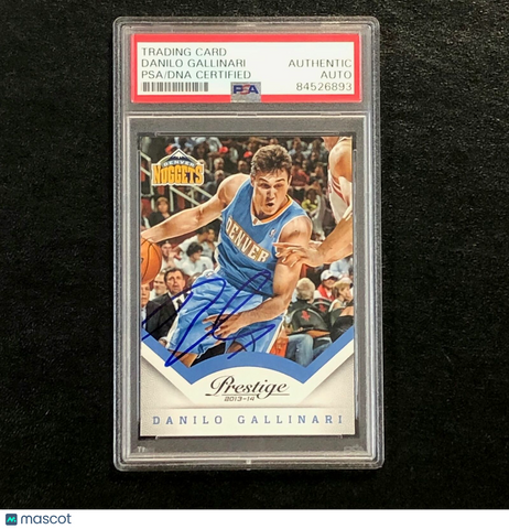 2013-14 Panini Prestige #71 Danilo Gallinari Signed AUTO PSA Slabbed Nuggets