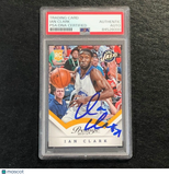 2013-14 Panini Prestige #198 Ian Clark Signed Card AUTO PSA Slabbed RC Jazz