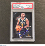 2013-14 Panini Pinnacle #140 John Lucas III Signed Card AUTO PSA Slabbed Jazz