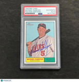 2010 Topps Heritage #80 Michael Cuddyer Signed Card PSA Slabbed Auto Twins