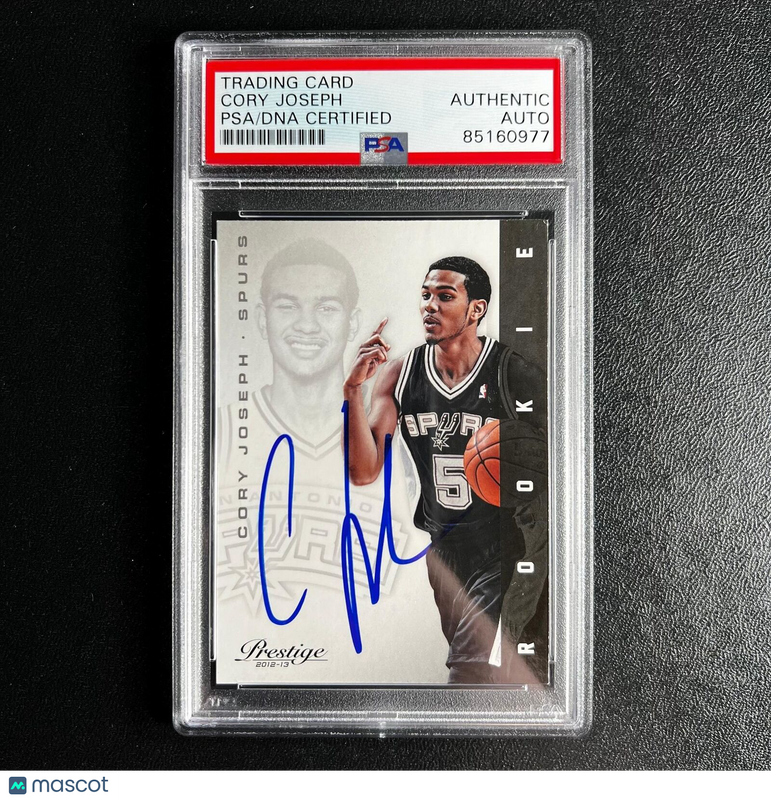2012-13 Panini Prestige #200 Cory Joseph Signed Card Auto PSA Slabbed Spurs