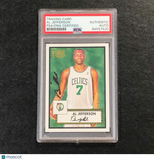 2006 Topps 1952 Style #36 Al Jefferson Signed Card AUTO PSA Slabbed Celtics