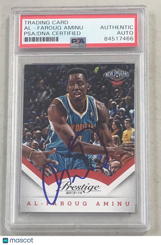 2013-14 Panini Prestige #133 Al-Farouq Aminu Signed Card AUTO PSA Slabbed Pelica