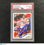 2007 Rittenhouse WNBA #68 Katie Smith Signed Card AUTO PSA Slabbed