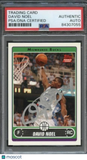 2006-07 Topps #263 David Noel Signed Card AUTO PSA/DNA Slabbed RC Rookie