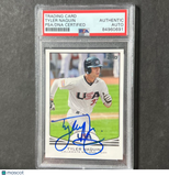 2011 Topps USA-17 Tyler Naquin Signed Card PSA Slabbed Auto USA Baseball