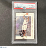 2001 Fleer Premium #62 Aaron McKie Signed Card Auto PSA Slabbed 76ers