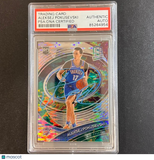 2020-21 Panini Spectra #120 Aleksej Pokusevski Signed Card AUTO PSA Slabbed RC T