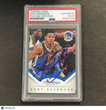 2013-14 Panini Prestige #54 KENT BAZEMORE Signed Card AUTO PSA Slabbed Warriors