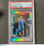 2020-21 Panini Donruss Optic #128 Jonas Valanciunas Signed Card Auto PSA Slabbed Grizzlies