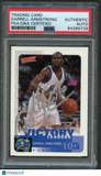 2000-01 Upper Deck Victory #250 Darrell Armstrong Signed Card AUTO PSA Slabbed M