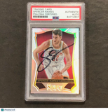2013-14 Panini Select #76 Spencer Hawes Signed Card AUTO PSA/DNA Slabbed Cavalie
