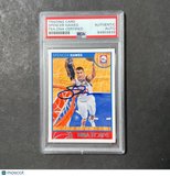 2013-14 NBA Hoops #6 Spencer Hawes Signed Card AUTO PSA/DNA Slabbed 76ers