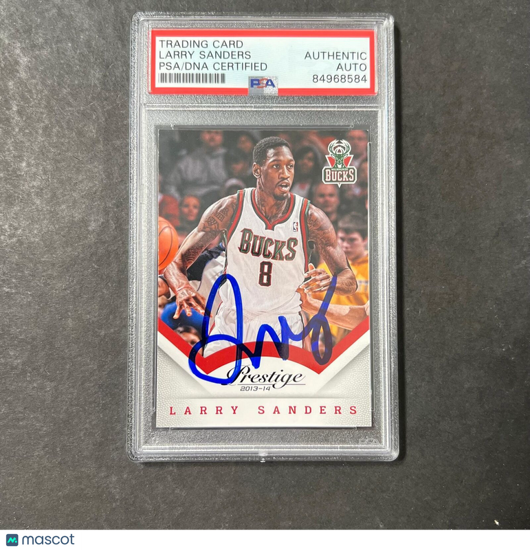 2013-14 Panini Prestige #124 Larry Sanders Signed Card PSA/DNA AUTO Slabbed Buck