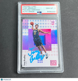 2017-18 Panini Status #117 Tony Bradley Signed Card AUTO PSA Slabbed RC Jazz