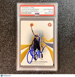 2004-05 Topps #95 Jason Richardson Signed Card AUTO PSA Slabbed Warriors