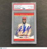 2012-13 NBA Hoops #293 Quincy Acy Signed Card AUTO PSA Slabbed Raptors