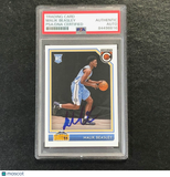 2016-17 Panini Complete #223 Malik Beasley Signed Card AUTO PSA/DNA Slabbed RC N