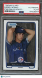 2012 Bowman Chrome #BCP110 Daniel Norris Signed Card PSA Slabbed Auto