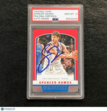 2012-13 Panini Basketball #154 Spencer Hawes Signed Card Auto 10 PSA Slabbed 76ers