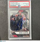 2016-17 Panini Prizm #90 Wayne Ellington Signed Card AUTO PSA Slabbed Heat