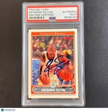 2006 Topps NBA Properties #20 Raymond Felton Signed Card AUTO PSA/DNA Slabbed Bo