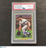 2006 Topps Turkey Red #474 Lyle Overbay Signed Card PSA/DNA Slabbed Auto Grade 1