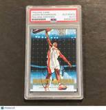2006-07 Upper Deck Basketball #FT-JR Jason Richardson Signed Card AUTO PSA Slabb
