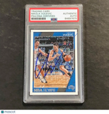 2016-17 NBA Hoops #78 Nikola Vucevic Signed Card AUTO PSA Slabbed Magic