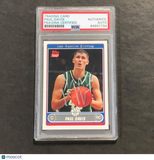 2005-06 Topps Rookie Card #244 Paul Davis Signed Card PSA Slabbed Clippers
