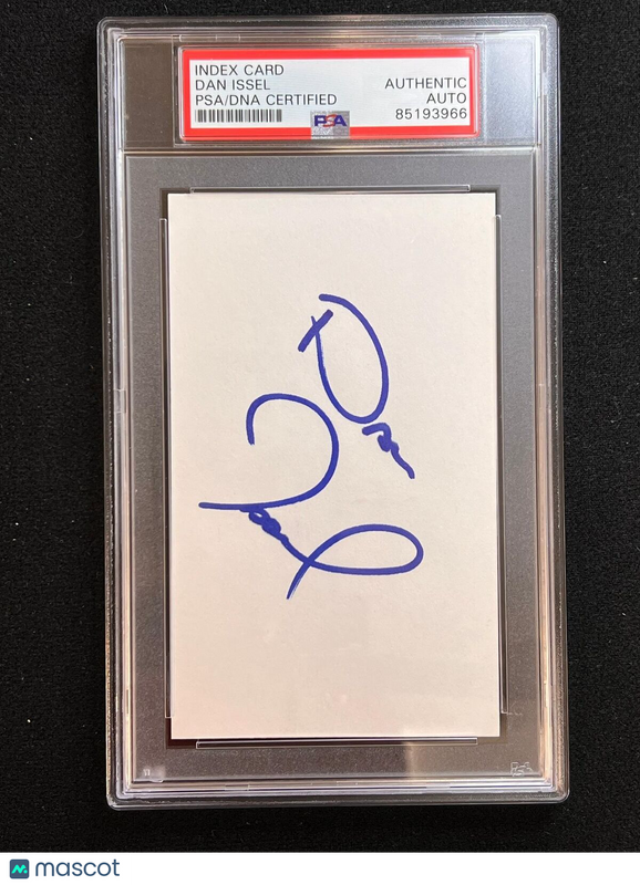 Dan Issel Signed CUT AUTO PSA Slabbed Nuggets