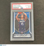 2017-18 NBA Hoops #14 Frank Jackson Signed Card AUTO PSA Slabbed RC Pelicans