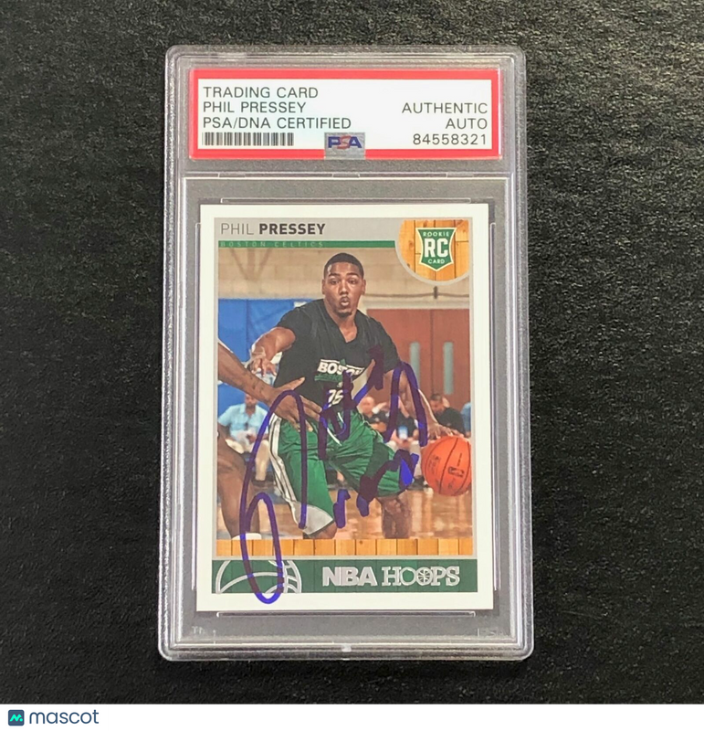 2013-14 NBA Hoops #297 Phil Pressey Signed Card AUTO PSA/DNA Slabbed RC Celtics
